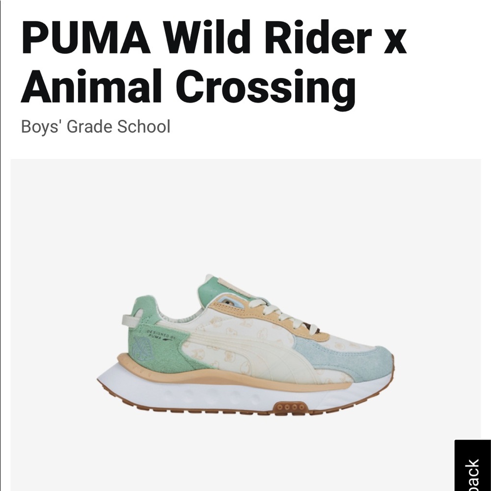 Animal crossing puma shoes